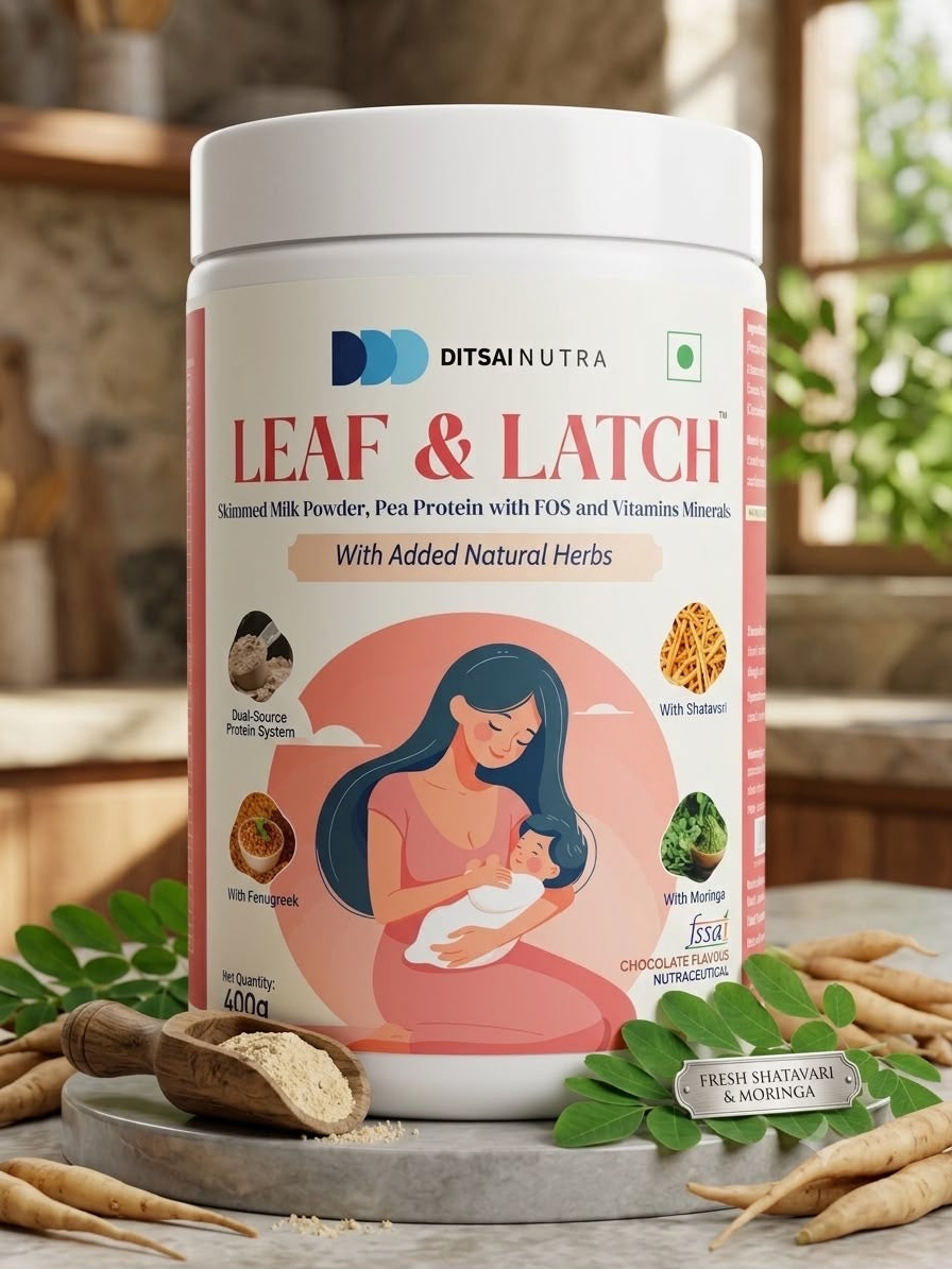 LEAF & LATCH Lactation Support & Postpartum Recovery Protein Powder